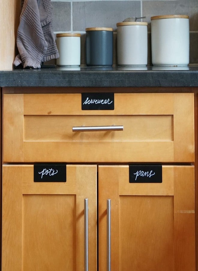 TidyPop Cabinet Label Clip (Black) - Image 1