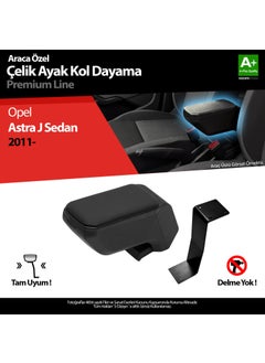 Opel Astra J Sedan Armrest Armrest Steel Leg Abs Black 2010 Onwards A+ Quality