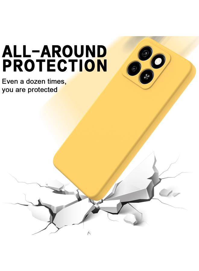 إيروريكس جراب لهاتف ZTE Blade A55 / A35، جراب هاتف مقاوم للصدمات من السيليكون السائل بلون نقي - Image 5