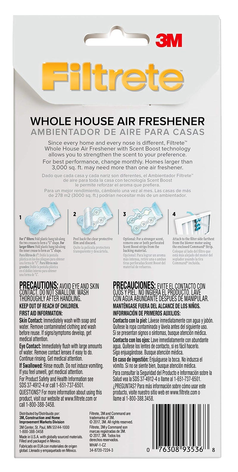 Filtrete Whole House Air Freshener, Floral Bouquet - Image 4