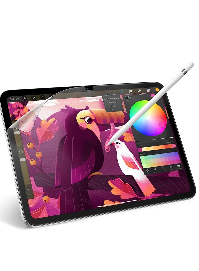 erorex 3 Pack Paperfeel Screen Protector For Ipad 10 2022 10.9 Inch Matte Pet Film For Drawing Face Id Compatible Paperfeel Film Ipad 10 2022 10.9 Inch Paper Like Protector  - Image 1
