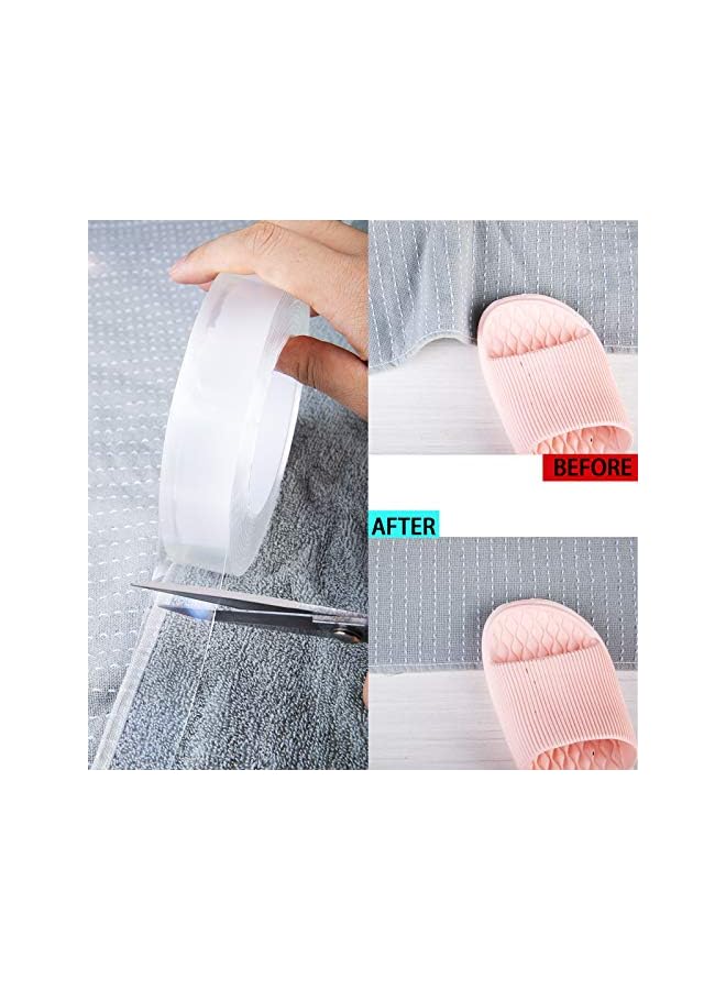 PROMASS promass Nano Tape Double Sided Heavy Duty (3 Meter), Carpet Tape, Multipurpose Mounting Tape, Strong Sticky Adhesive Tape, Removable Transparent Wall Hanging Tape  - Image 4