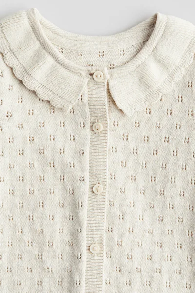 H&M Cotton-knit romper suit