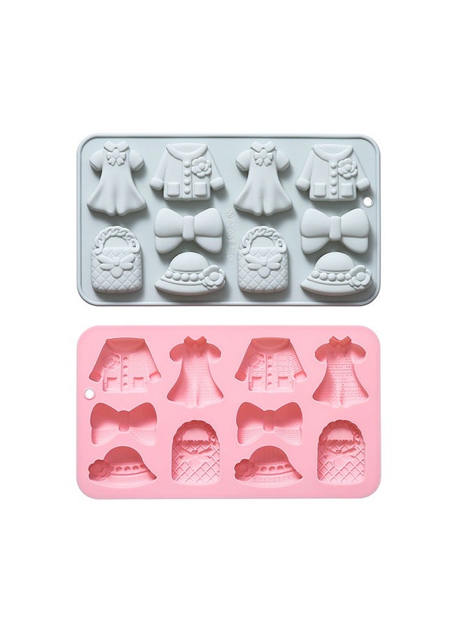 2 قالب كيك شوكولاتة سيليكون 2 قالب كيك شوكولاتة سيليكون - Image 1