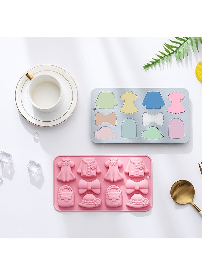 2 قالب كيك شوكولاتة سيليكون 2 قالب كيك شوكولاتة سيليكون - Image 3