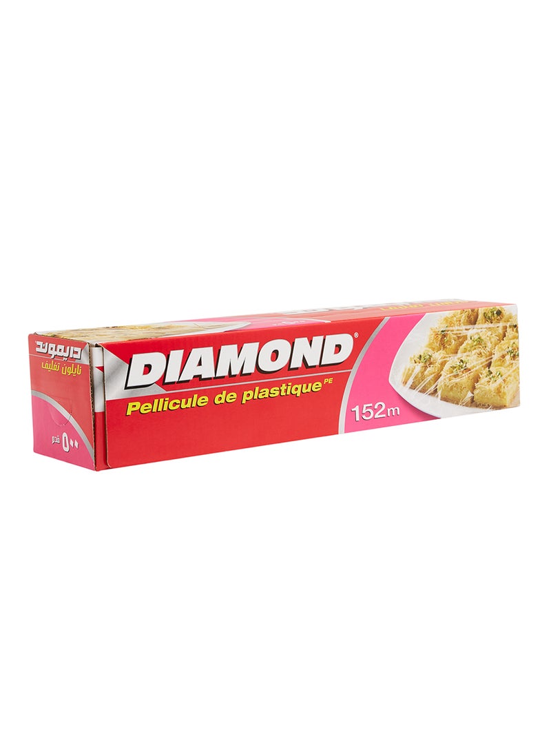 Diamond Cling Wrap Clear 500feet - Image 2