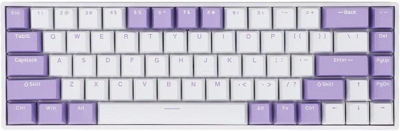 68 Portable Switch Blue RGB RGB Wireless Keyboard Mechanical Game Keyboard for White ABS - Image 1