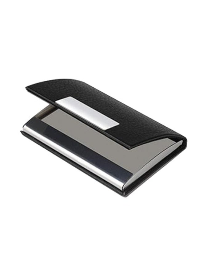 باركر Parker Galaxy Gold Trim Ball Pen with Free Card Holder (Stainless Steel) - Image 3