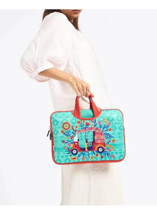 Chumbak Bohemian Auto Laptop Sleeves - 13.3 inches