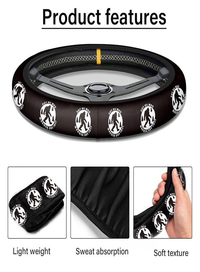 Ldntly Ladybug Steering Wheel Cover,Non-Slip Breathable Neoprene Steering Wheel Covers,Ladybugs Car Accessories and Car Decor,Ladybug Gifts for Women,Men Universal 15 Inch Fit Auto,SUV,Truck - Image 4