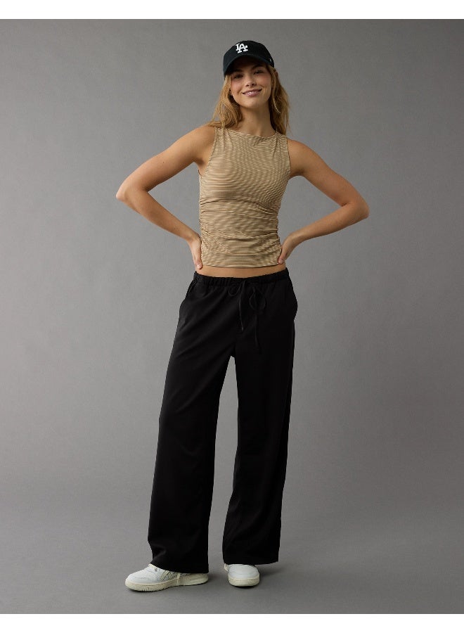 American Eagle AE Low-Rise Pull-On Poppy Trouser  - Image 1