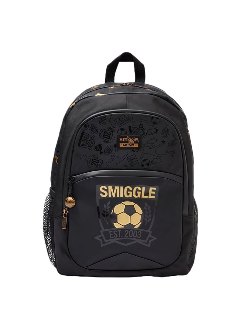Smiggle Cartoon Printed Boys and Girls Backpack Primary and Secondary School Students Backpack Outdoor Leisure Backpack 42*30cm
