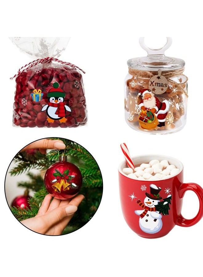 PARTYWIND Colorful Christmas Temporary Tattoos for Kids Stocking Stuffers, 65 Styles Christmas Birthday Party Supplies Favors Decorations for Boys Girls Stocking Stuffers, Trick or Treat Party - Image 5