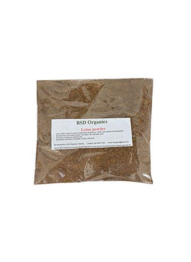 BSD Organics Lotus flower powder for Face Skin Hair care … 50 gms  - Image 1