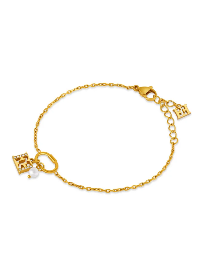 Escada Diana Gold Plated 316L Stainless Steel Chain Bracelet for Women
