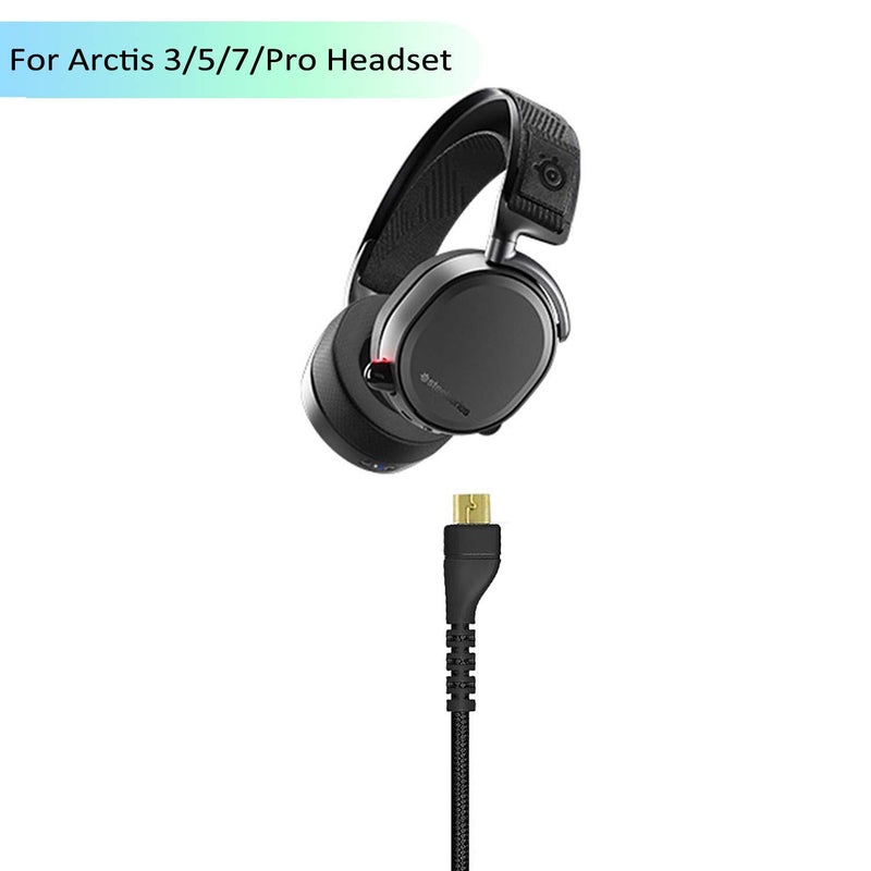 Vcddom Replacement Audio Cable for Arctis 3, Arctis 5, Arctis 7, Arctis Pro Wireless, Arctis Pro Gaming Headset 2m/6.5 Fee - Image 3