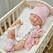 Mire & Mire Mire Mire Reborn Baby Dolls 7 Inch Silicone Doll Mini Realistic Newborn Baby Dolls Silicone Full Body Stress Relief Hand MadeB - Image 2