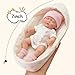 Mire & Mire Mire Mire Reborn Baby Dolls 7 Inch Silicone Doll Mini Realistic Newborn Baby Dolls Silicone Full Body Stress Relief Hand MadeB - Image 3