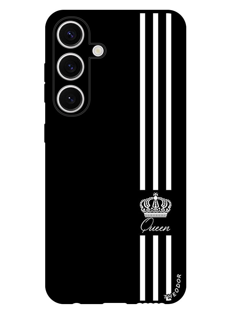 Theodor Protective Case Anti Scratch Shock Proof Bumper Cover For Samsung Galaxy S24 Plus Queen Crown - Image 1