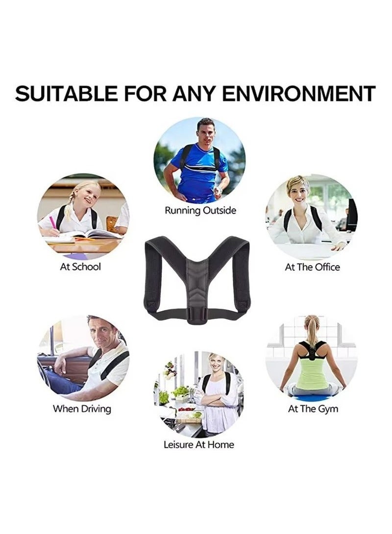 اترجسز مرة أخرى الموقف مصحح حزام الظهر احدودب مصحح الكبار من الذكور والإناث الجلوس الموقف مصحح حزام الكتف مستقيم الظهر - Image 4
