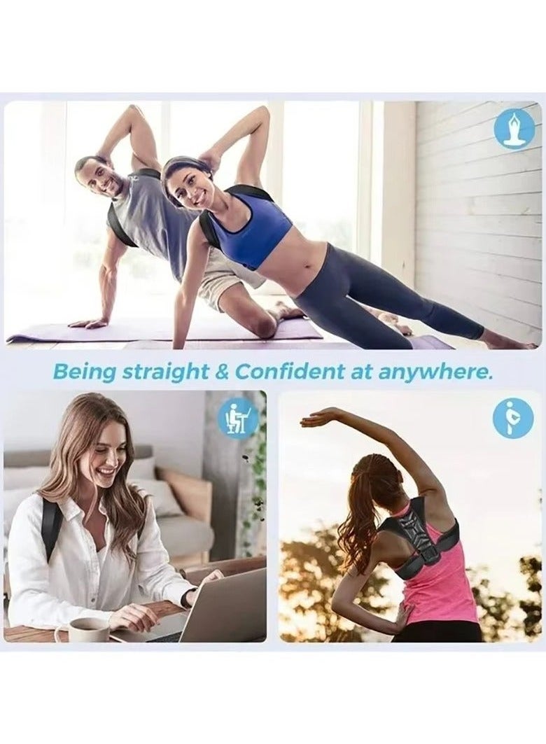 اترجسز مرة أخرى الموقف مصحح حزام الظهر احدودب مصحح الكبار من الذكور والإناث الجلوس الموقف مصحح حزام الكتف مستقيم الظهر - Image 5