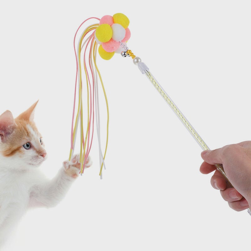 4pcs Interactive Cat Teaser Interesting Cat Funny Cats Plaything Fuzzy - Image 4