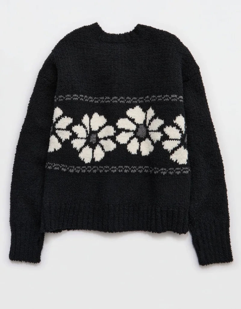 Aerie  OFFLINE By Aerie Marshmallow Crewneck Sweater for Women | Best Price UAE