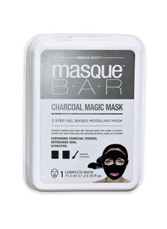 masque Bar Luminizing Charcoal Face Mask Kit (3 Peel Off Masks 1 Eye Mask 1 Charcoal Gel Mask) Blackhead Remover Absorbs Impurities Excess Oil Detoxifies Exfoliates Refines Appearance Of Pores  - Image 5