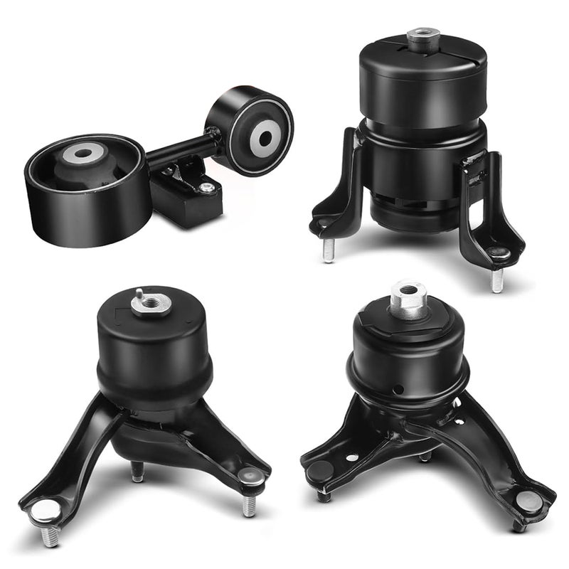 Set of 4Engine Motor Mount Compatible with 2007 2008 2009 2010 2011 Toyota Camry 24L Automatic Transmission Replaces for A4207 A4211 A4274 A62009