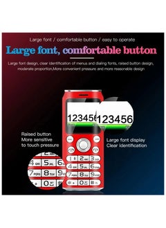 Hope Mini Mobile Phone – Pocket-Size Dual SIM Cell Phone with 1.0'' Display, Cute & Compact Design, Portable Dialer for Travel & Backup Use -Black  - Image 5