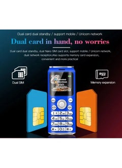 Hope Mini Mobile Phone – Pocket-Size Dual SIM Cell Phone with 1.0'' Display, Cute & Compact Design, Portable Dialer for Travel & Backup Use -Black  - Image 3