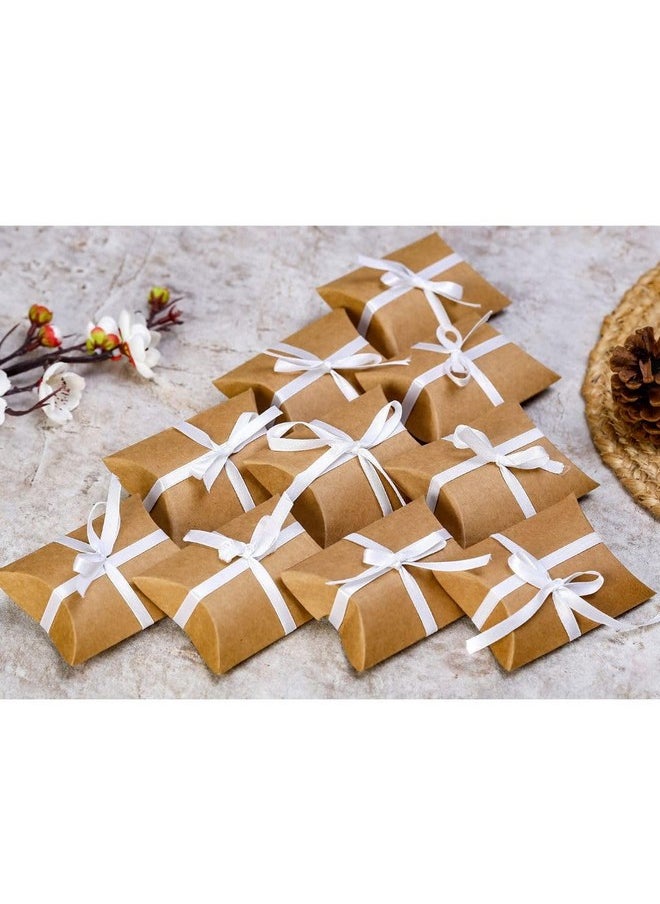 Satyam Kraft SATYAM KRAFT 100 Pcs small mini Decorative Folding Paper Gift Boxes For Gifting, Chocolates, Dryfruits Items - Fancy Decorative packaging In Christmas, wedding, Gift box, Xmas Gift, Function, new year Gift Packing (BROWN) (COLOR 100)  - Image 1