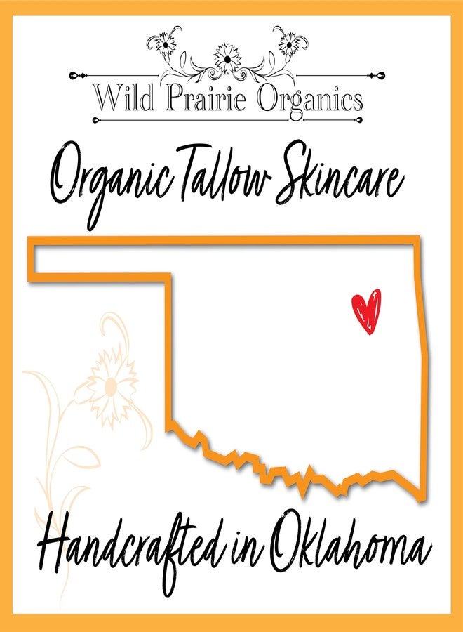 Wild Prairie Orgaincs: Handmade Organic Whipped Tallow Balm (Sweet Orange and Vanilla) - Image 4