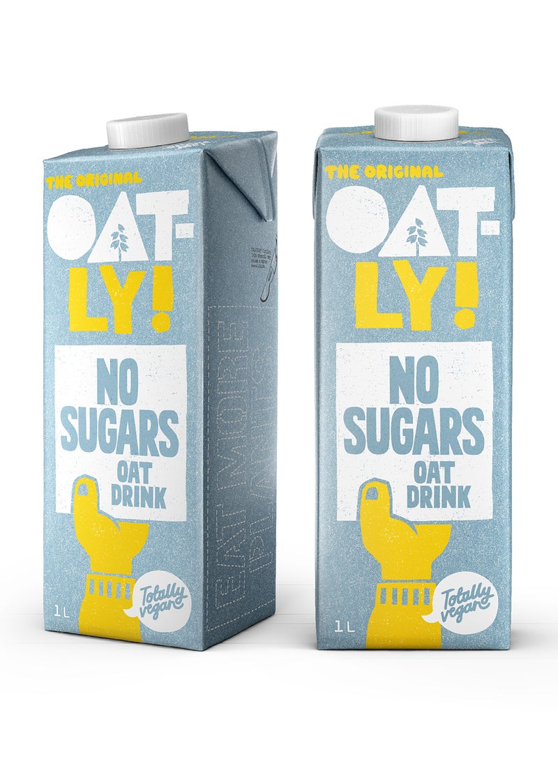 Oatly The Original No Sugar Oat Drink 6 x 1L - Image 2