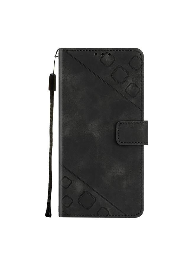 S-TOP Case For Infinix Zero X Neo X6810 Skin-feel Embossed Leather Phone Case - Image 2