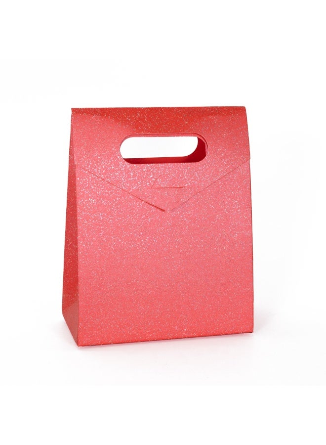 ThePartyPopper Pack of 10 Christmas Gift Goodie Bags – Holiday Party Favor Bags for Kids & Adults - Image 2