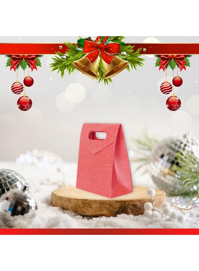 ThePartyPopper Pack of 10 Christmas Gift Goodie Bags – Holiday Party Favor Bags for Kids & Adults - Image 5