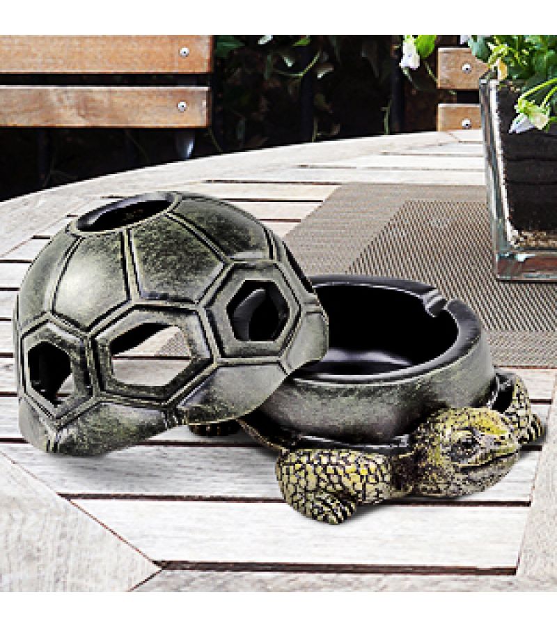 Cute Sea Turtle Ashtray For Cigarettes Home Outdoor Gift For Valentine New Year Easter - Image 3