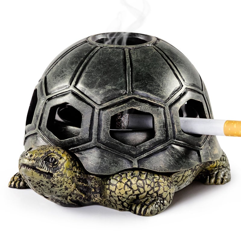 Cute Sea Turtle Ashtray For Cigarettes Home Outdoor Gift For Valentine New Year Easter - Image 2