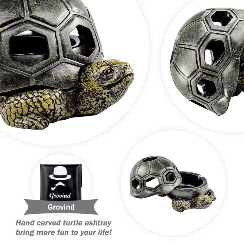 Cute Sea Turtle Ashtray For Cigarettes Home Outdoor Gift For Valentine New Year Easter - Image 4