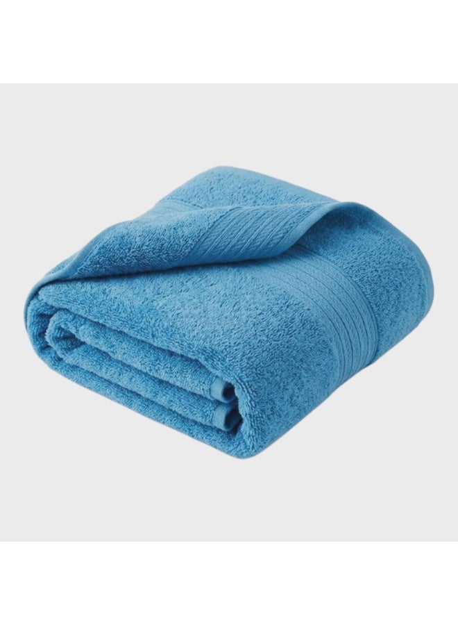 Luxury 100% Cotton Bath Towel (140 x 70 cm) – Ultra Soft, Highly Absorbent, and Quick-Dry – Professional Quality Large Towels for Bathroom, Spa, Gym, Swimming and Hotel(Blue) - Image 2