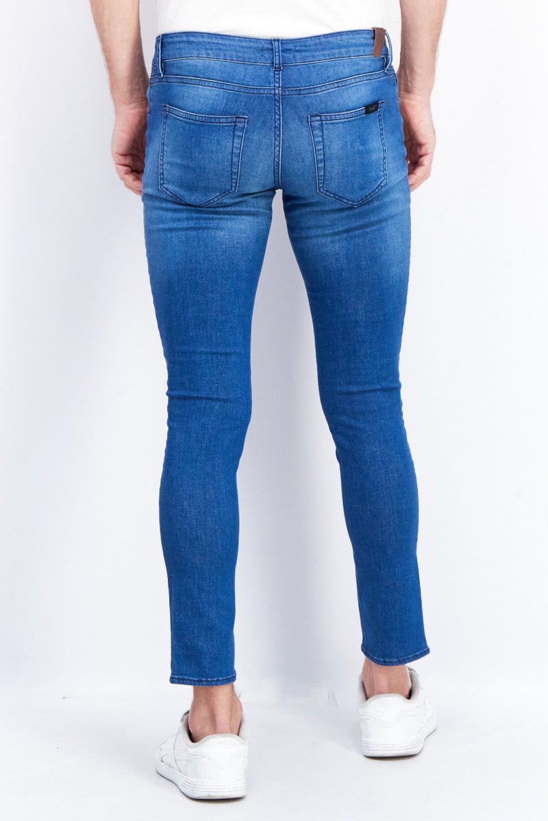 Seven 7 Men Regular Fit Wash Stretchable Denim Jeans, Tramp - Image 4