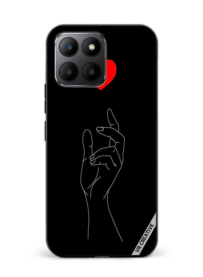 VR CREATIVE Protective Case Cover For Honor 70 Lite Hear Amoled Design Multicolour - Image 1