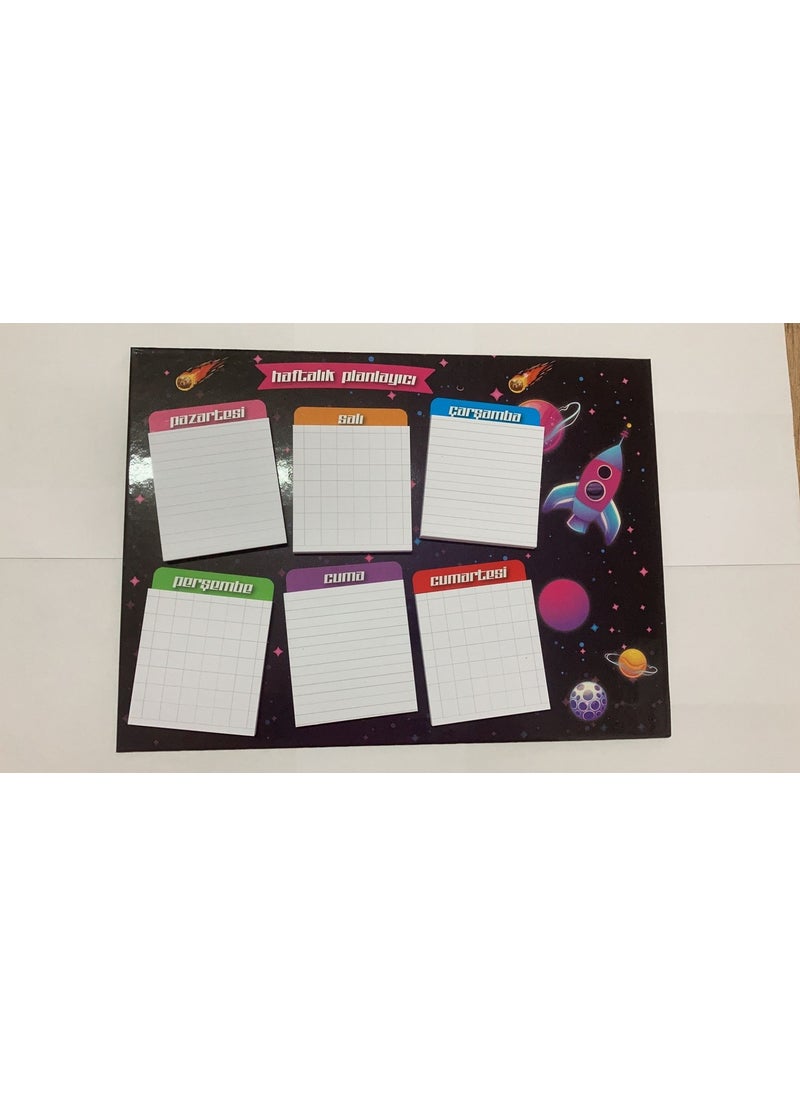 Paste Notes Notyaz Success Weekly Planner Set BH-393 