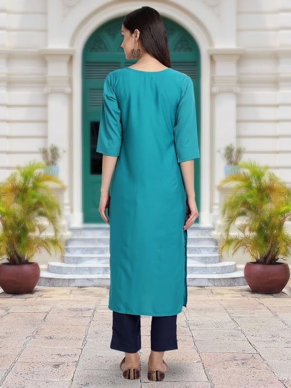 Tee Projekt Printed Crepe Kurti for Women ll Modern Kurtis: for The Trendy You (Pack of 6) - Image 2