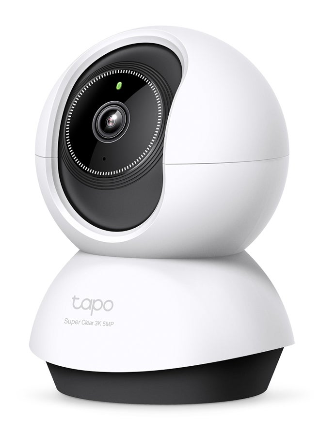 تي بي لينك كاميرا أمان منزلية واي فاي Tapo TC74 3K 5MP (2880×1620 بكسل) 360º بان/ميل AI، كشف الأشخاص، صوت ثنائي الاتجاه - Image 2