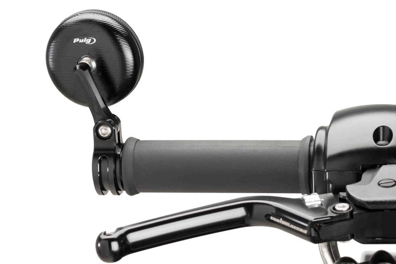 Puig Rear Mirror MODTracker LeftRight CBlack - Image 2