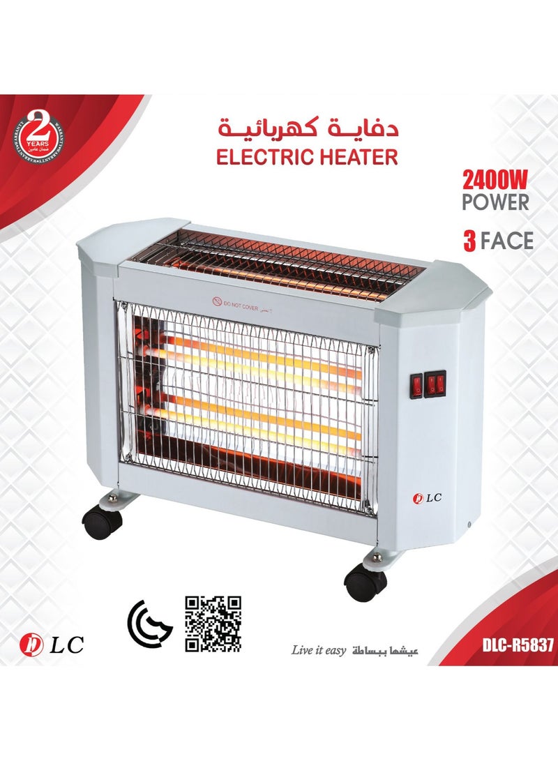 سخان كهربائي بقوة 2400 واط DLC-R5837  - Image 1
