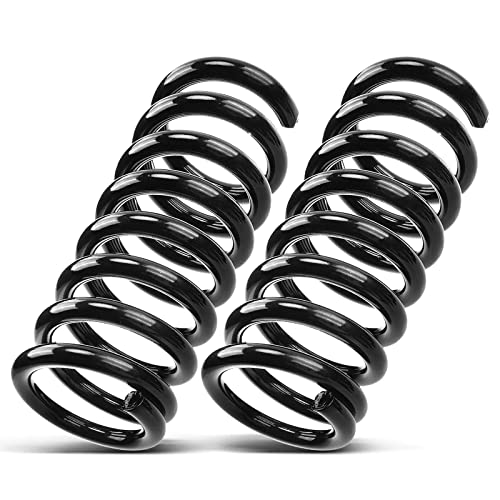 A-Premium 2Pcs Front Suspension Coil Spring Set Compatible with Nissan Titan 2008 2009 2012, Pathfinder Armada & Infinit QX56, Driver and Passenger Side, Replace# 540107S102, 54010ZR00A - Image 1