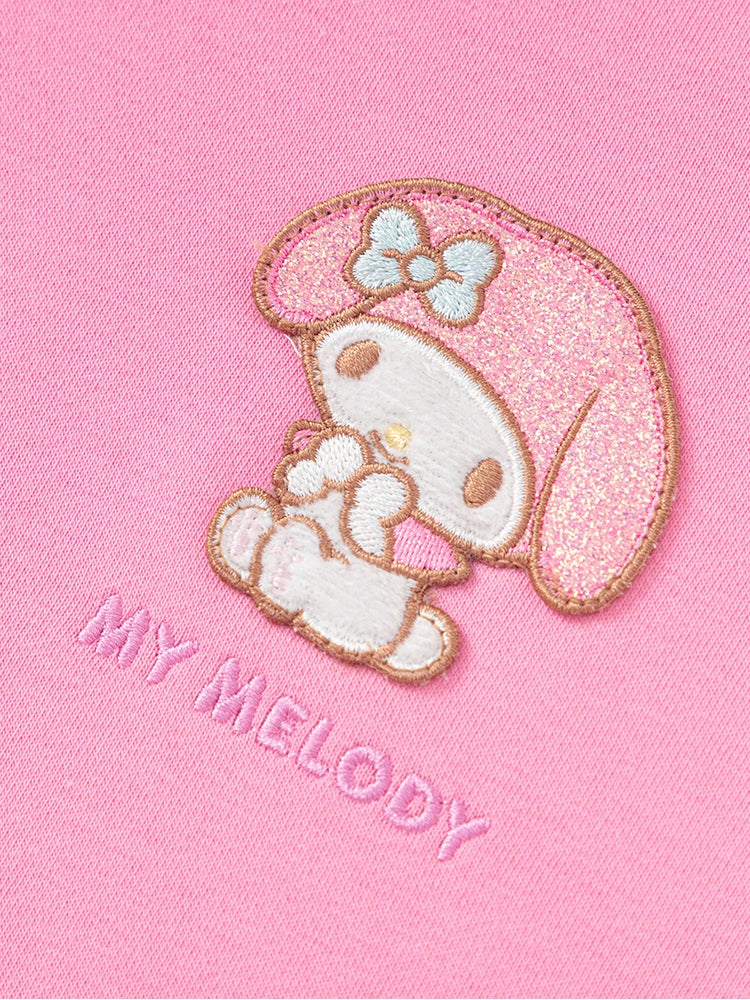 Balabala Girls' Zip-Through Hoodie With Embroidery - Image 4